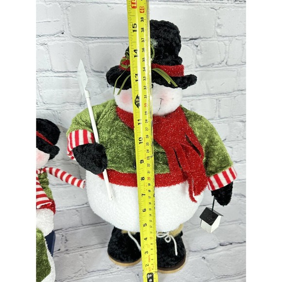 Flowers Inc Balloons 16” Tall & Fat Snowman Family Mr Mrs & Kids High Quality! - Picture 8 of 12